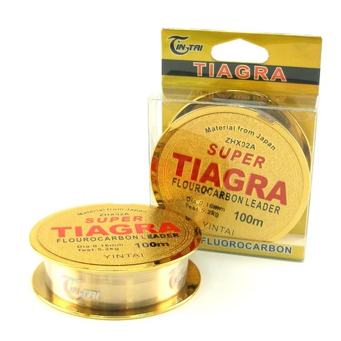 Леска 100м. Tiagra (флюор. покрытие белая)